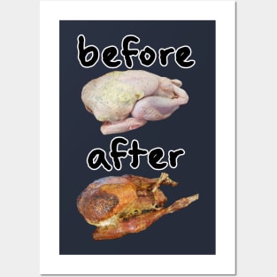 Thanksgiving Turkey Dinner Expectation Posters and Art